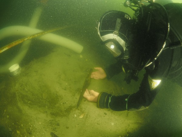 Badania archeologów z UMK w okolicach Ostrowa Lednickiego 2020 [fot. Marcin Trzciński]